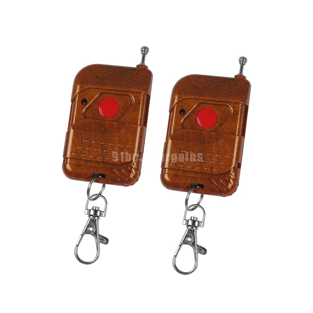 2pcs Universal Wireless Remote Control Switch for Access Control Magnetic Lock