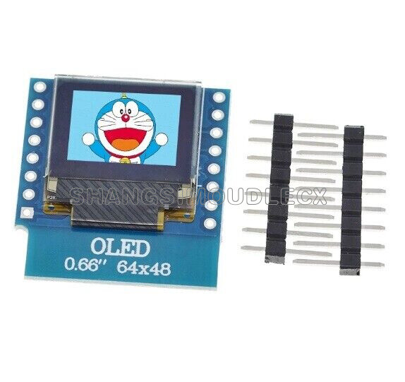0.66 inch OLED Display Module for WEMOS D1 MINI ESP32 Module Arduino AVR STM32
