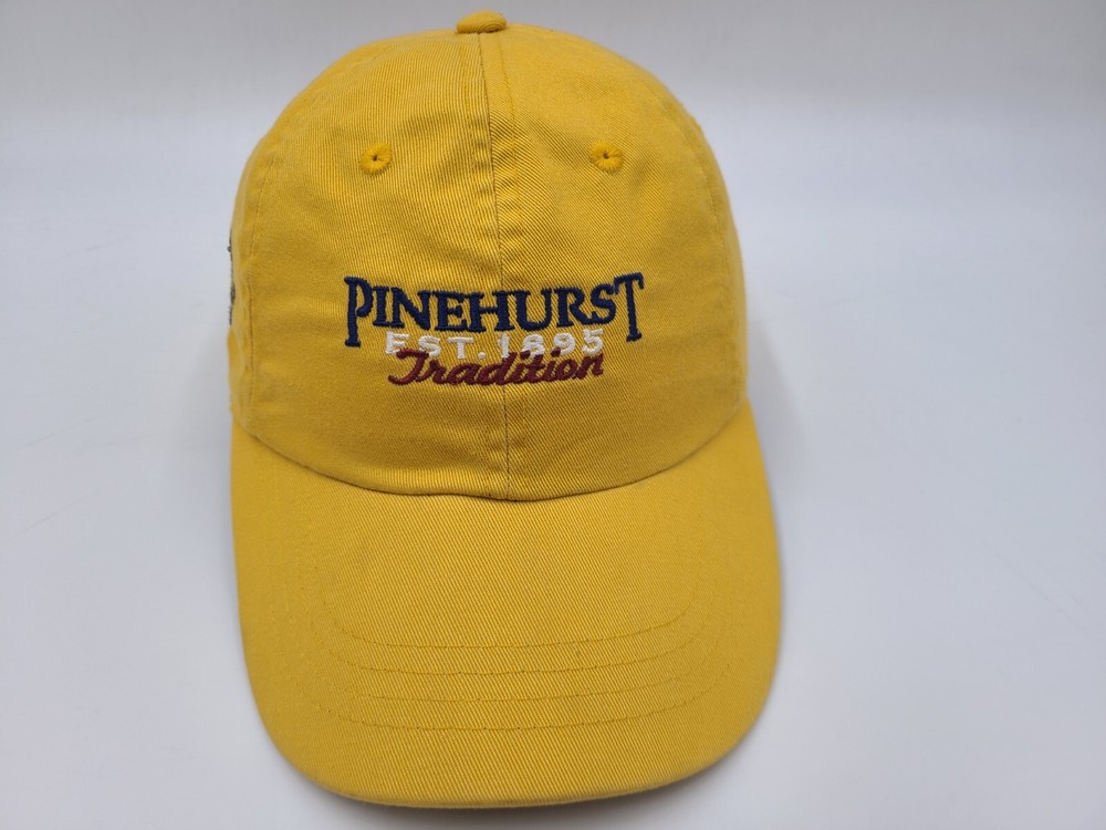 Pinehurst Golf Resort Est 1895 Tradition Ahead Strapback Adjustable Hat Cap Men