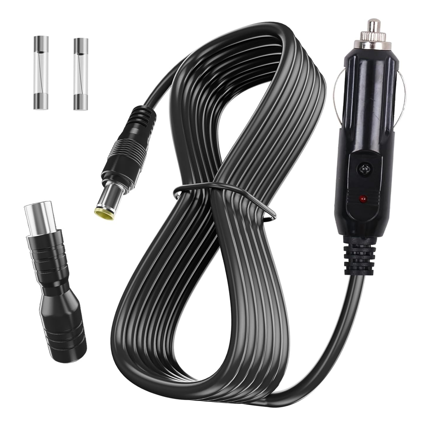 12V/24V Car Charger Cable, Compatible With Jackery Portable Power Station...