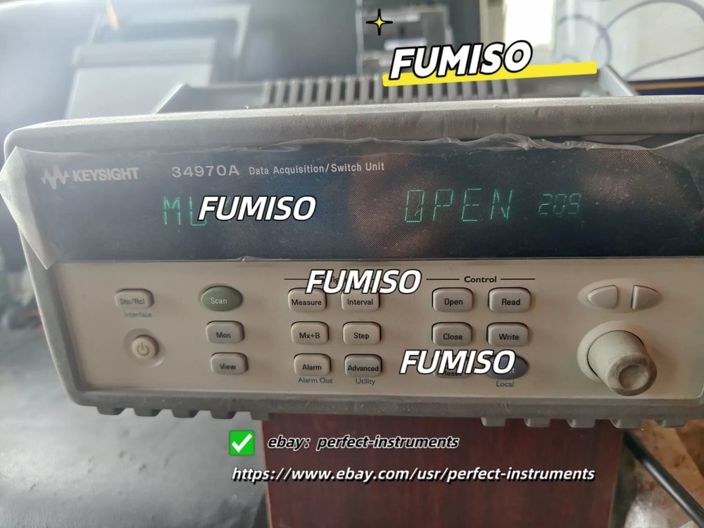AGILENT HP 34970A Data Acquisition Switch Unit/#per