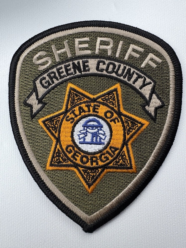 Greene County Georgia Sheriff Patch