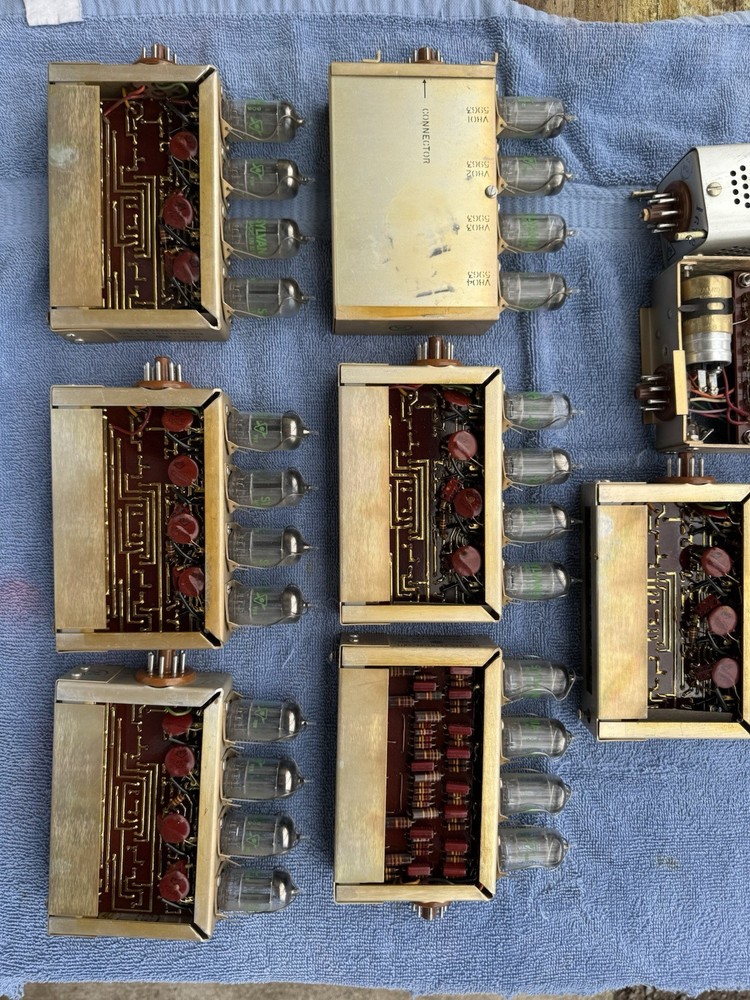Vintage Hewlett Packard HP counter modules