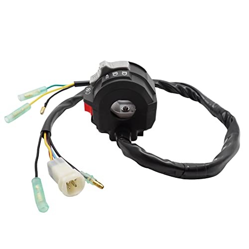 Handlebar Switch Control Start Stop Kill Headlight Button for Yamaha Breeze