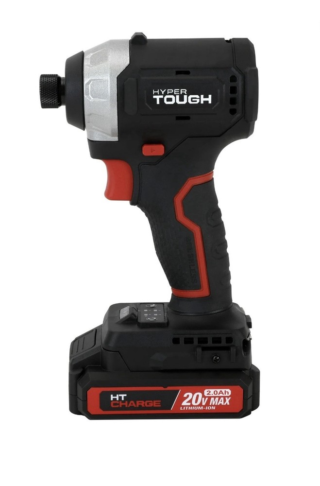 Hyper Tough 20v 2-Tool Combo Kit with Brushless Drill and Impact Driver New