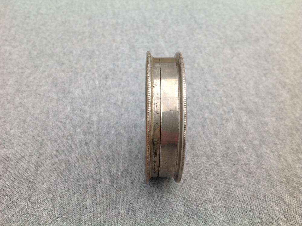 Vintage Silverplate Housing Compass, Germany