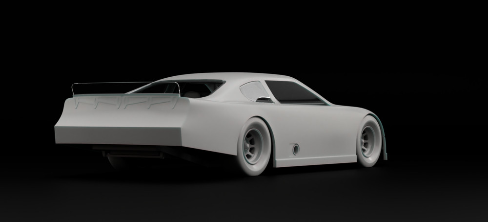 3D Printed Super Late Model in 1/25 Scale Model Kit