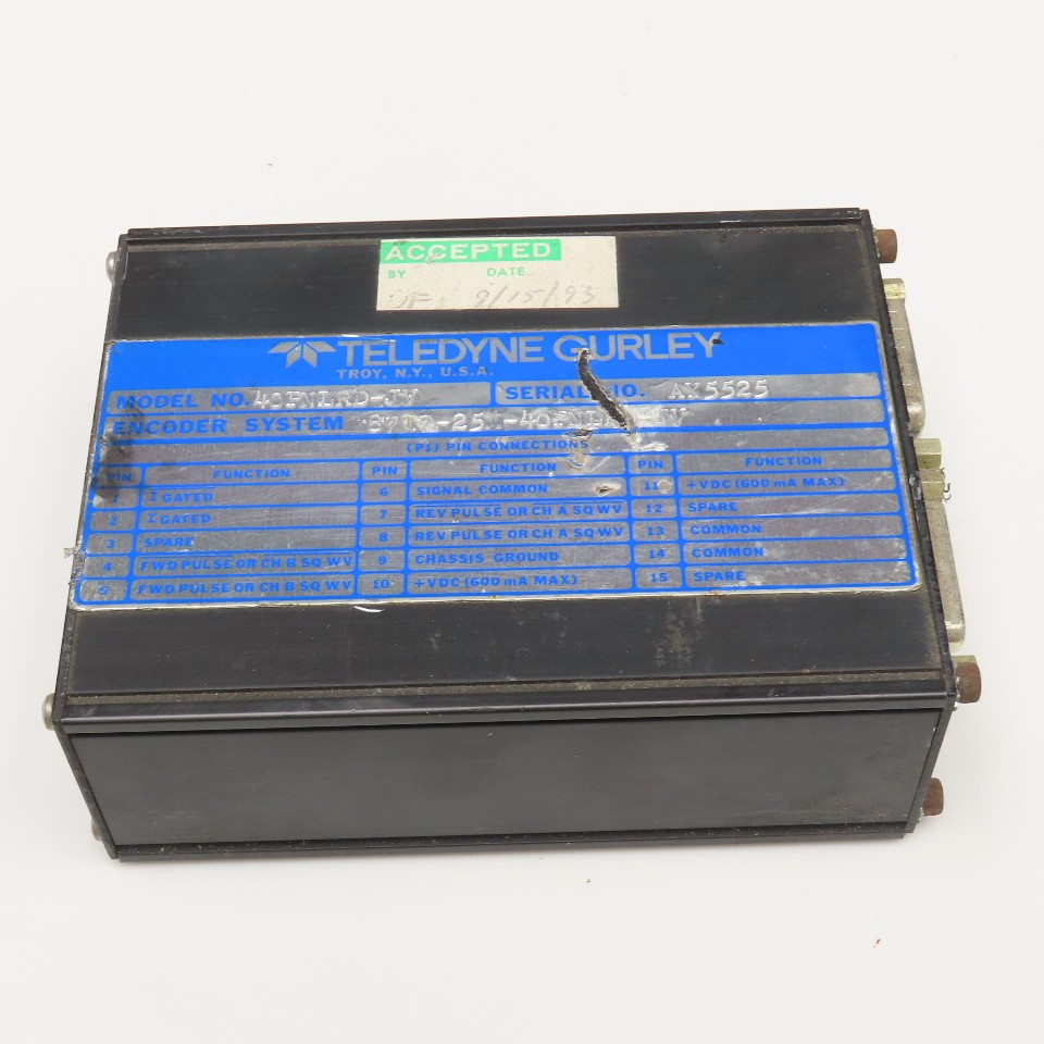 Teledyne Gurley 40PNLRD-JV High-Resolution Interpolator