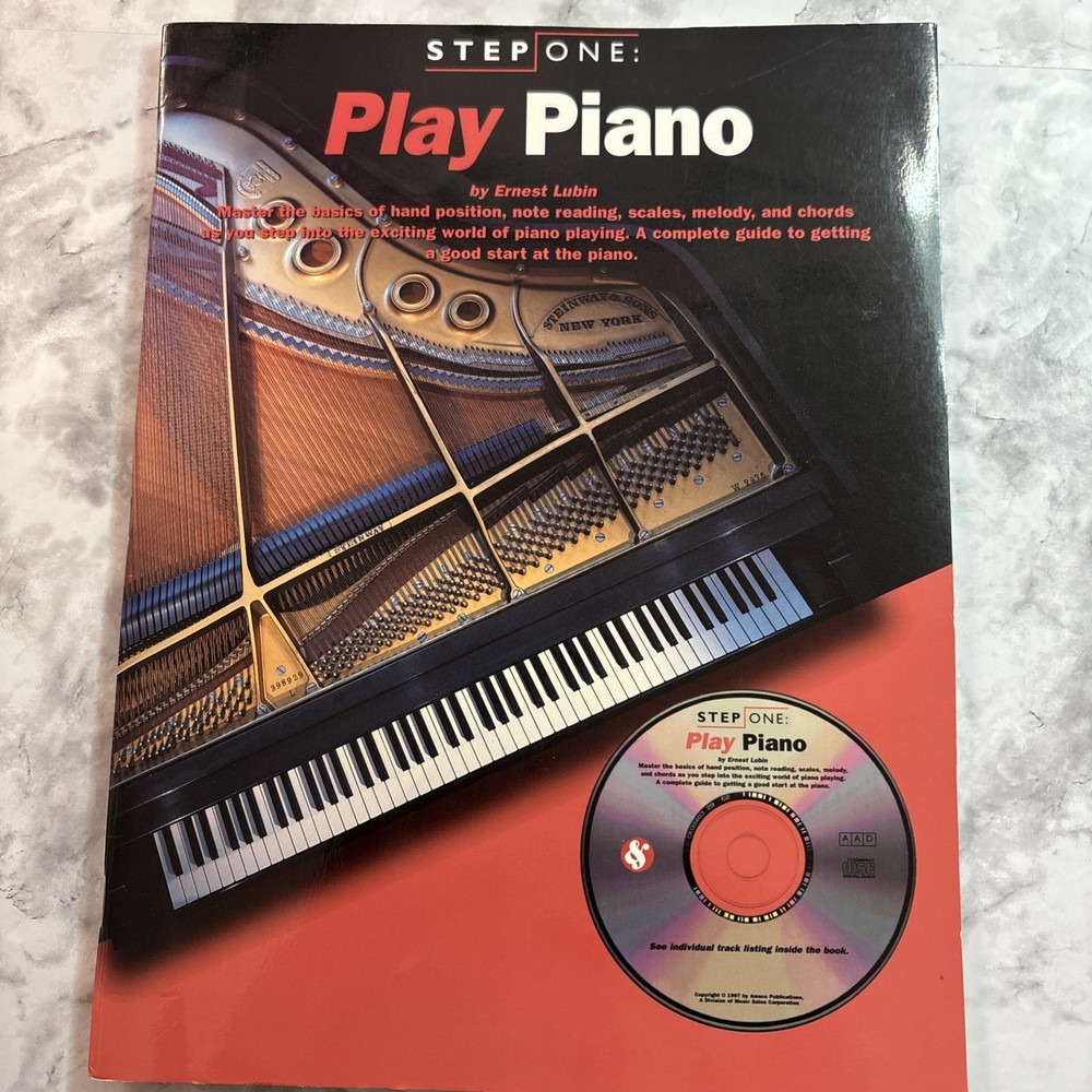 Step One Play Piano Includes CD