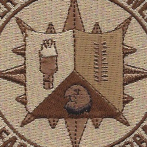 Desron 22 Destroyer Squadron Desert Color Patch