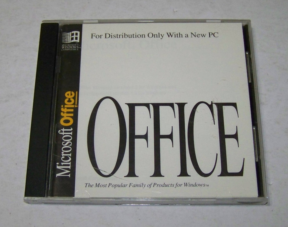 Microsoft Office Professional Version 4.3 - circa 1994 - vintage