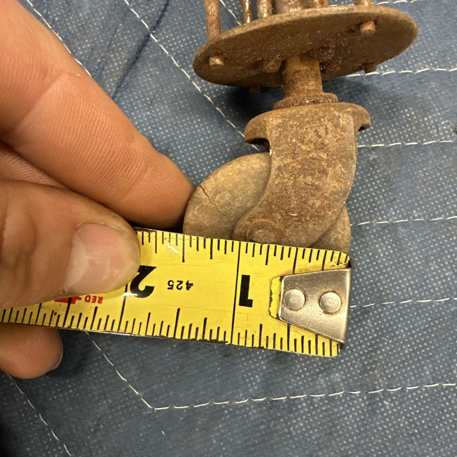 18 Pc Lot Vintage Wooden Caster Wheels - Antique Furniture Hardware