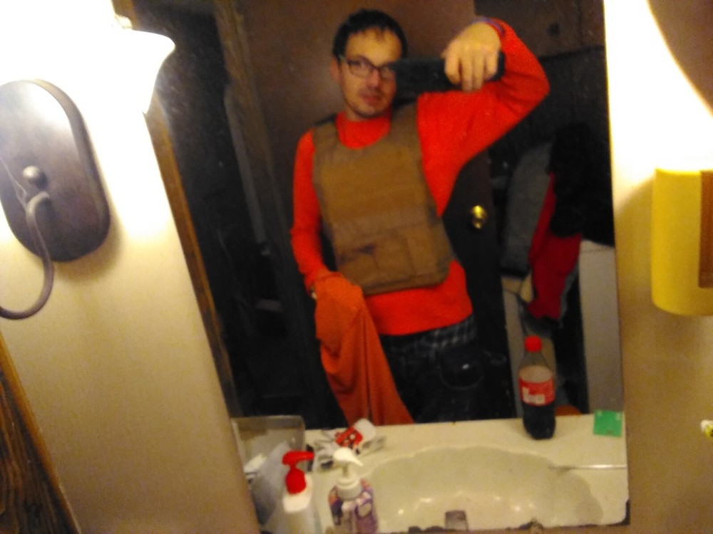 bullet proof vest with plates