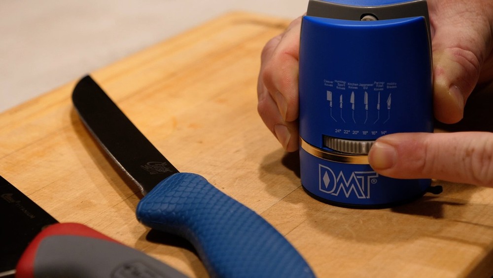 New DMT Sharp Adjust Sharpener, Sharpens at 6 Stages / Angles.