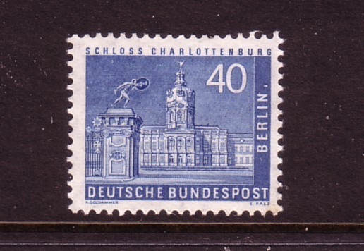 GERMANY  --Berlin....  1956  40pf castle mint
