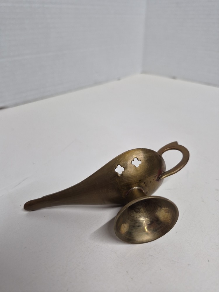 Brass Incense Burner with Handle
