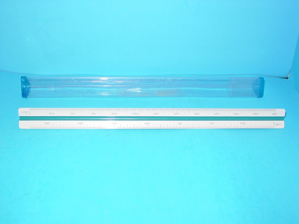 Pickett 237 Engineers Triangle Scale Rulers Japan