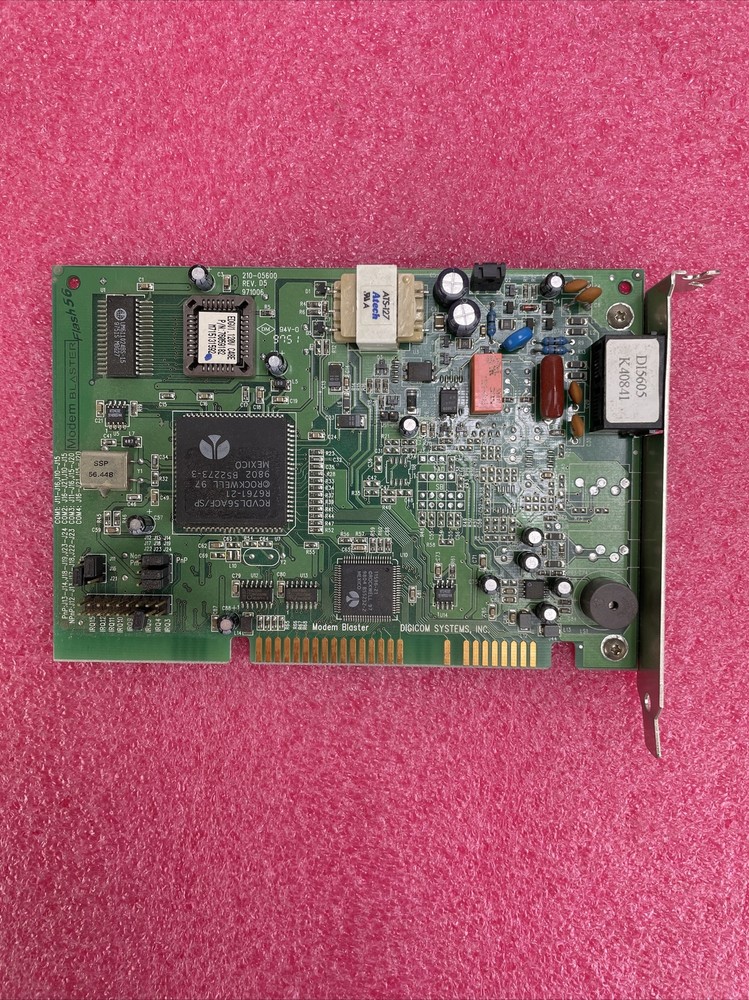Digicom System Inc Modem Blaster Flash 56 210-05600 Rev D5