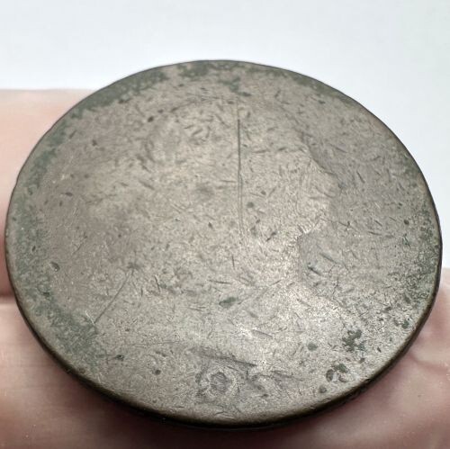 AG 1803 Draped Bust Large Cent, Partial Date, Small Date, Some Details