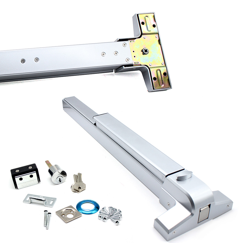 Door Push Bar Exit Panic Device lock Emergency Hardware Latches Commercial Grade