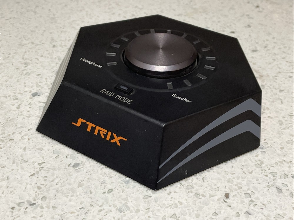 ASUS STRIX RAID PRO Sound card Remote Only, Please Read Ad Description.