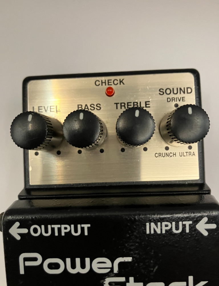 Boss ST-2 Power Stack Distortion Guitar Effect Pedal Tested Working from Japan