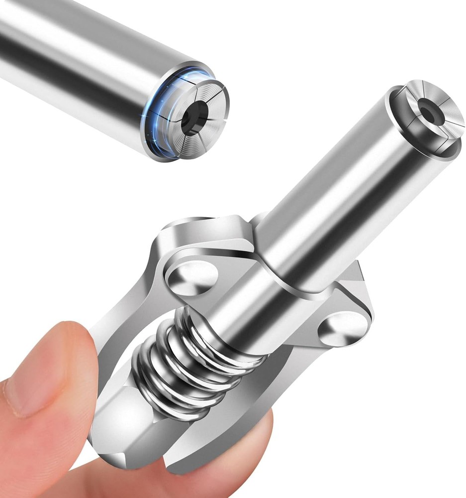 Compact 12000 PSI Grease Gun Coupler for Efficient Greasing in Tight Spaces