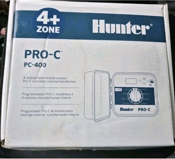 Hunter Pro-C PC 400 Zone Indoor/Outdoor Modular Controller PC-400 NIB