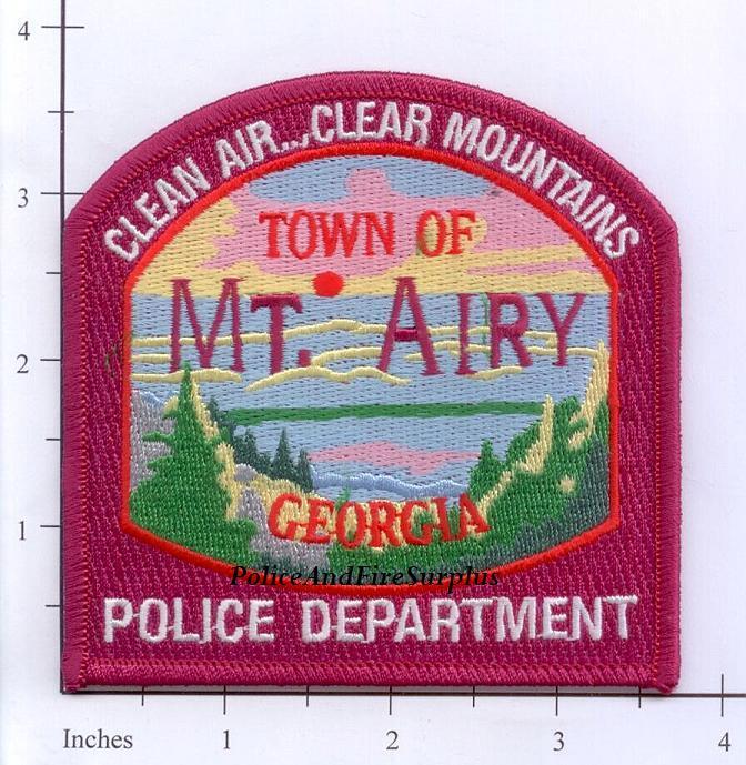 Georgia - Mount Airy GA Police Dept Patch