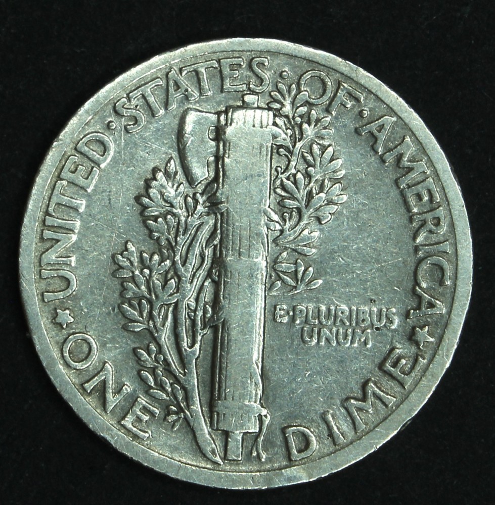 1925 mercury dime- SMH 1152