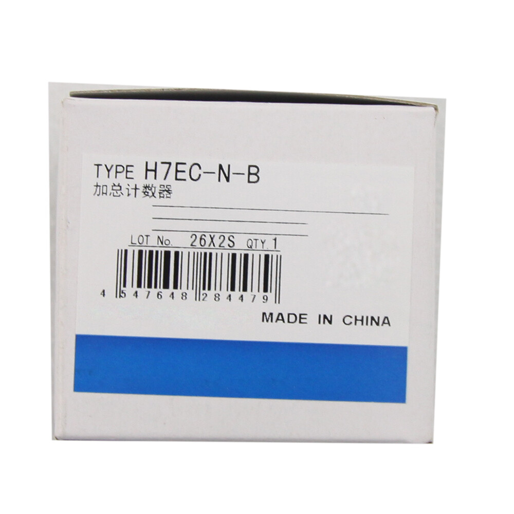 NEW IN BOX For H7EC-N-B Panel Mount Totalizer Counter 1Pcs