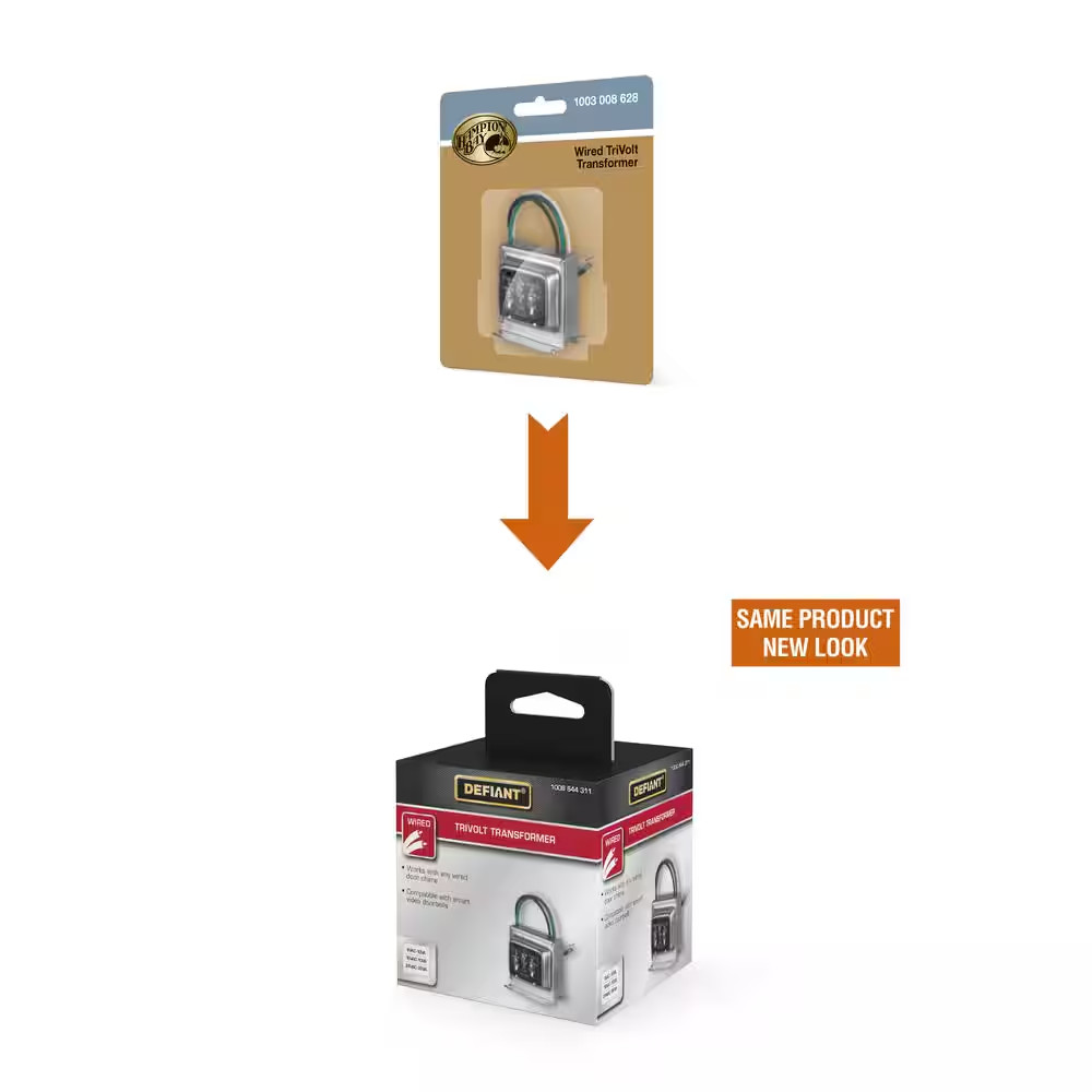 Wired Doorbell Tri-Volt Transformer