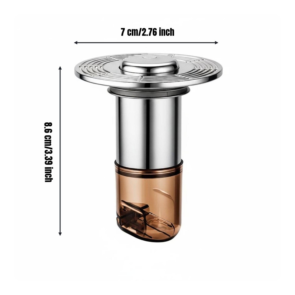 Automatic Levitating Floor Drain Easy Installation Floor Drain Odor Barrier