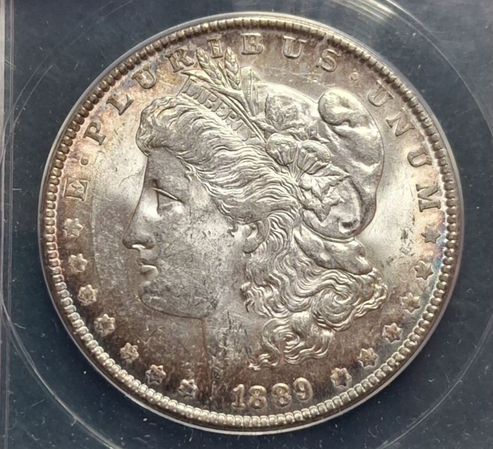 1889 Morgan Dollar - ANACS MS 62