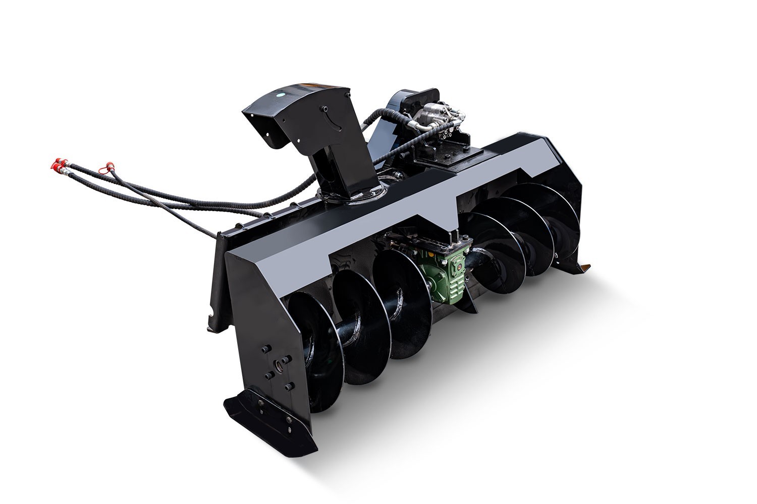 Bobcat-compatible snow blower Efficient flexible snow removal attachment