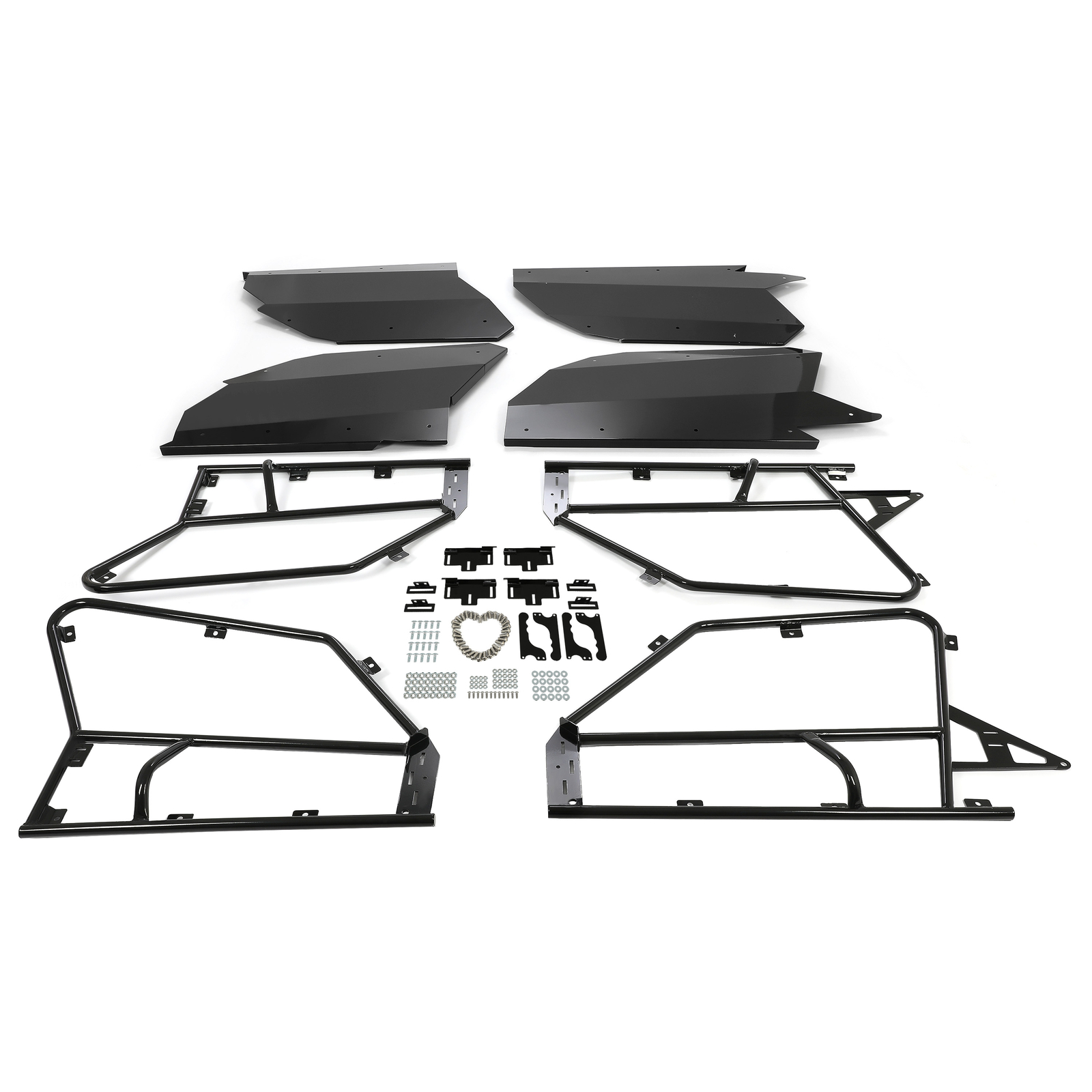 4PCS Powder Coated Door Panels Fit CAN AM X3 1000 Full Doors 17 18 19 20- 2024