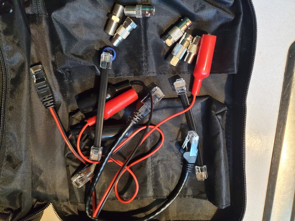 IDEAL NETWORKS VDV II PRO CABLE VERIFIER Tester & Cables Case Attachments