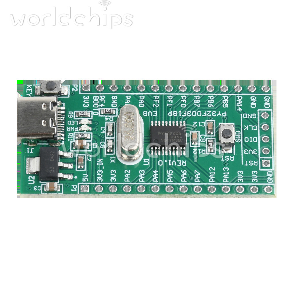 10x PY32F003F18P6TU Development Board PY32F003 Microcontroller Development Board