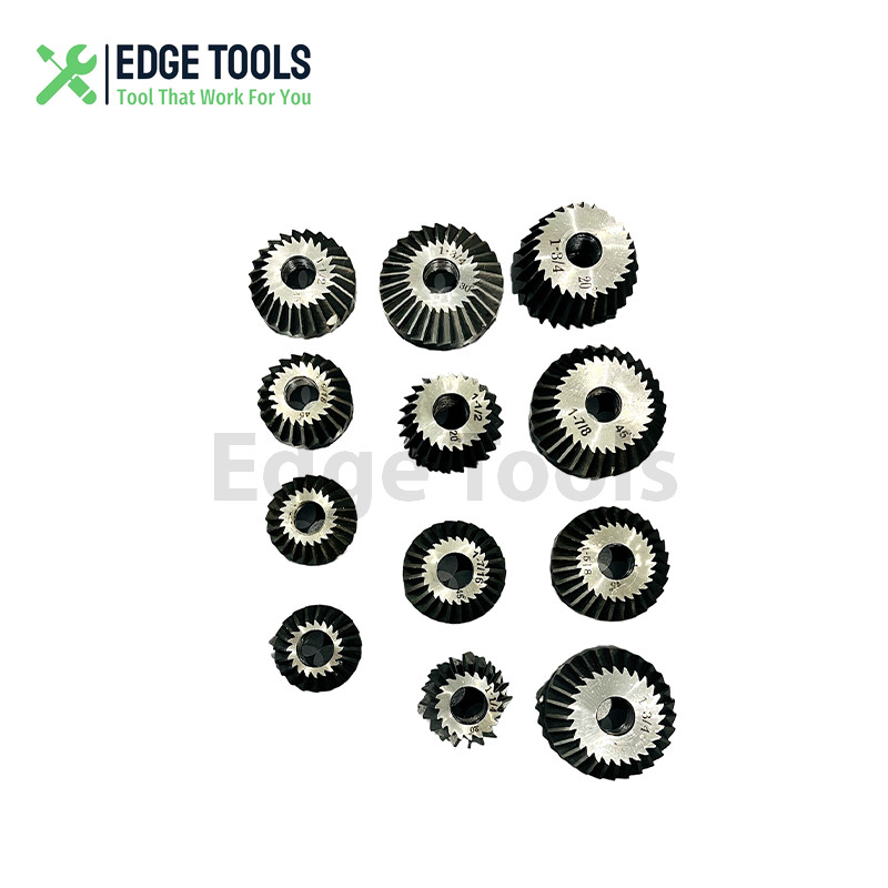 Engine Valve Seat Cutter Carbon Steel HCS Cutter Set 10 Pcs With Metal Box USA