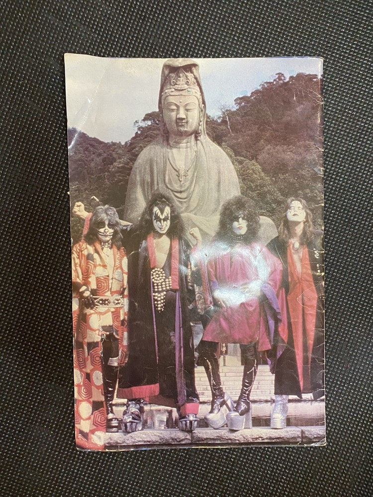 KISS '77 & '78 WORLD TOUR Concert Program - One Owner Has Damage - See Photos