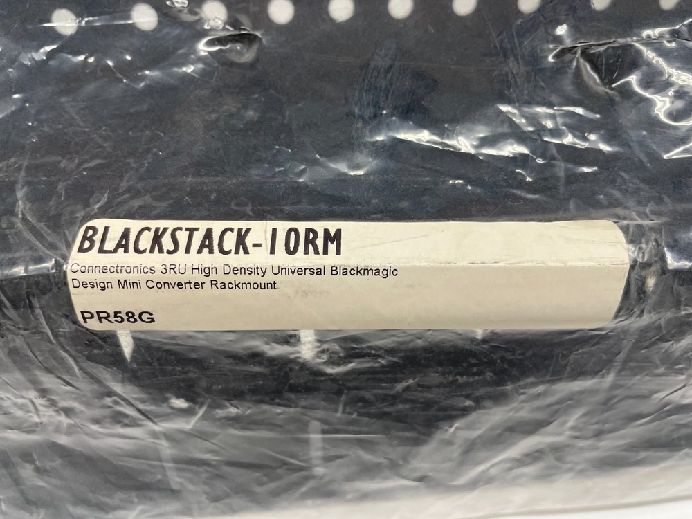 Connectronics BLACKSTACK-10RM 3RU High Density Universal Converter Rackmount