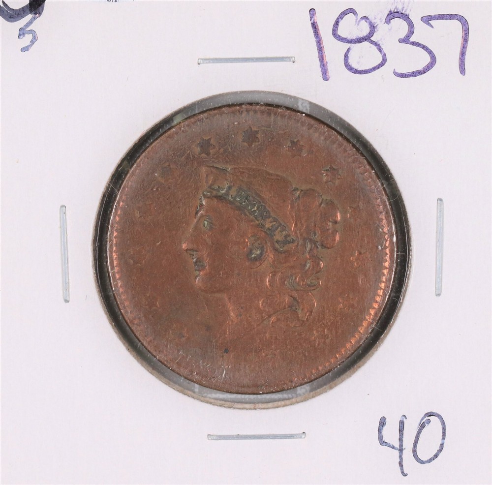 1837 Large Cent #5