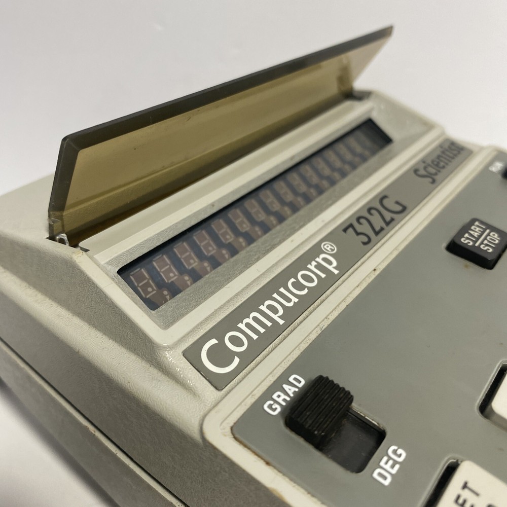 Compucorp 322G Scientist Computer - Calculator AS IS