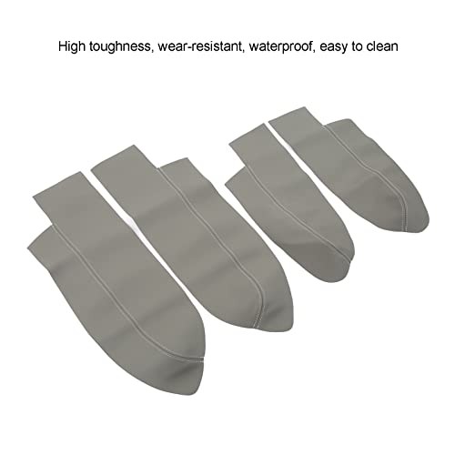 Ymiko 4Pcs/Set Car Front Rear Door Panel Armrest Cover Replacement for CRV