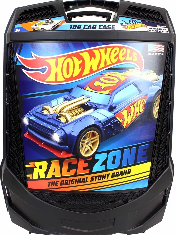 Hot Wheels 100-Car Storage Case – Large Capacity O