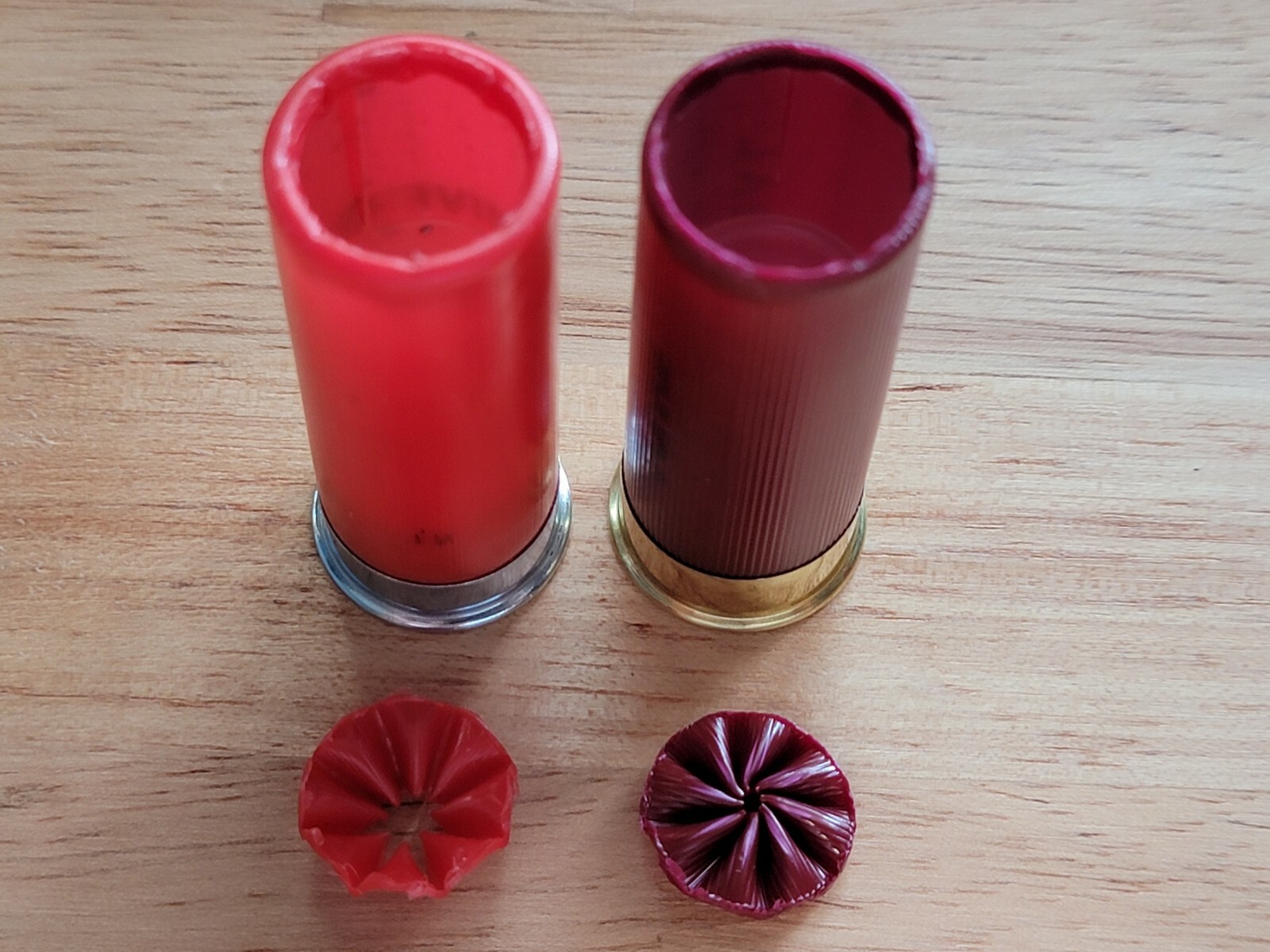 Red - 12ga Shotgun Shotshell Shell Crimp Cutter Tool for Wax Slugs 12 Gauge