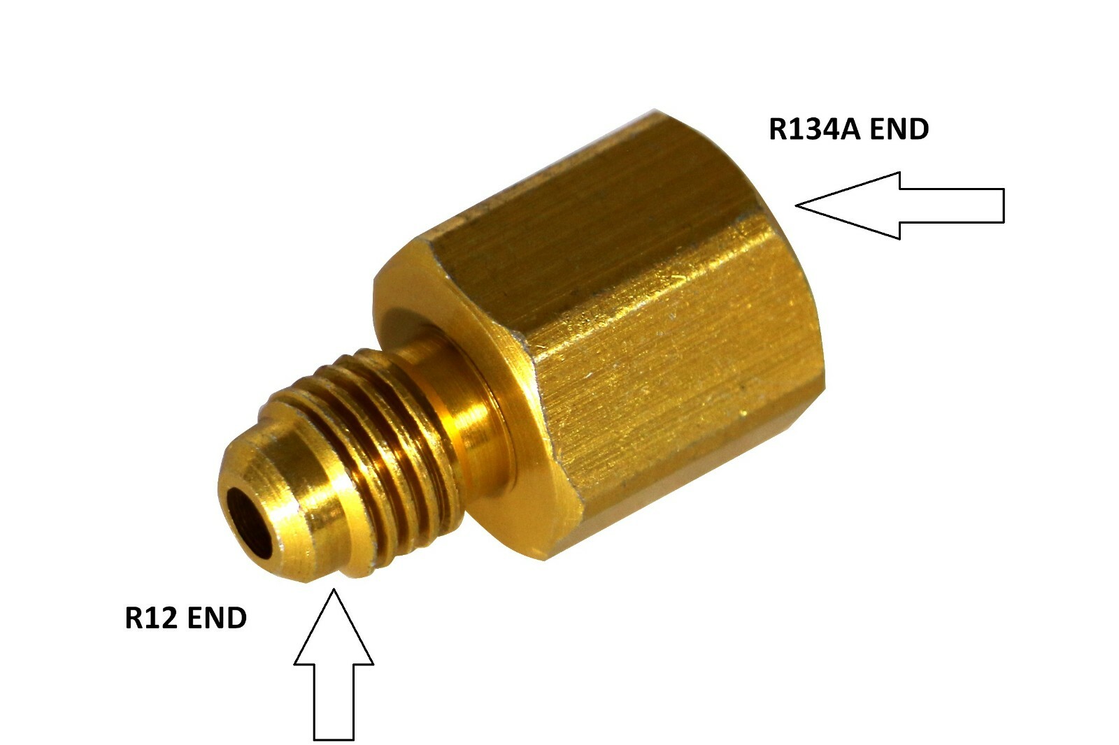 R134a to R12 Adapter #3030a