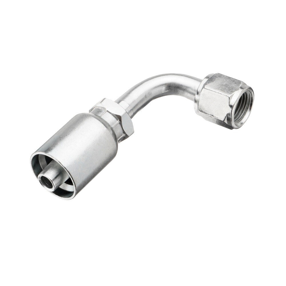 10 Pack 3/8" JIC 37° Female 90° Elbow Hydraulic Hose Fittings For 3/8" I.D. Hose