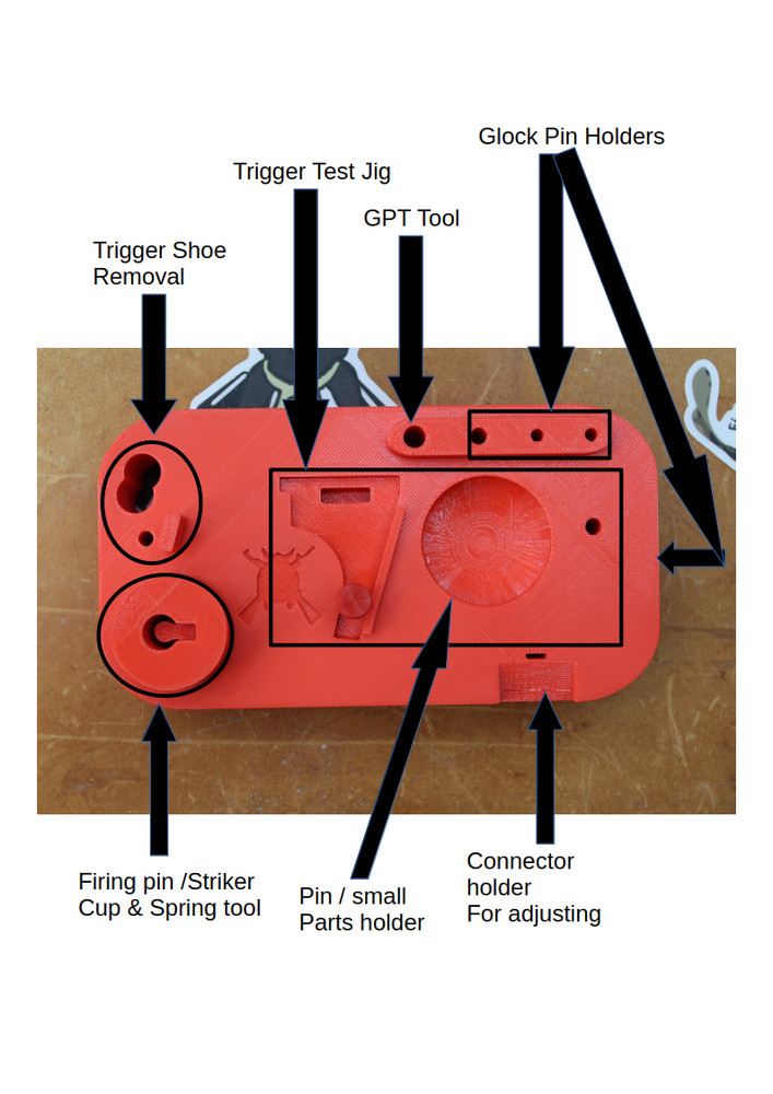 Glocksmithing Block v2.0 - 3D Printed (Read Description)