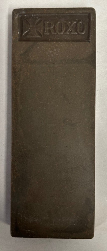 Vintage ROXO Chisel Razor Hone Sharpener Sharpening Stone (A7)